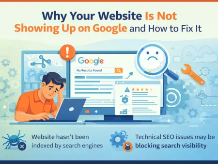 Why Your Website Is Not Showing on Google